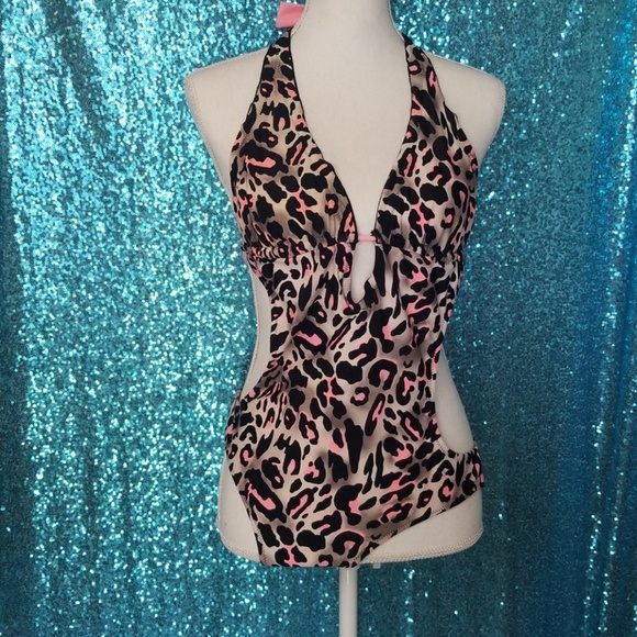 target leopard one piece swimsuit